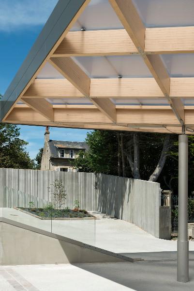 REHABILITATION ET EXTENSION de LA PLACE du MARCHE de COURSEULLES sur MER (14)